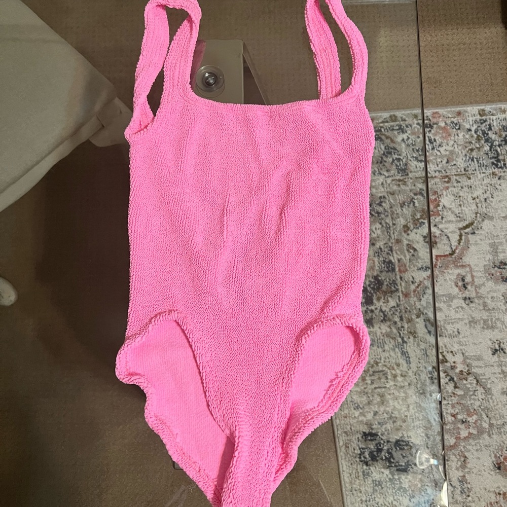 Hot pink Hunza G One Piece